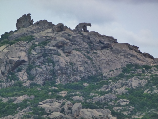 Strange rock formations of Sardinia