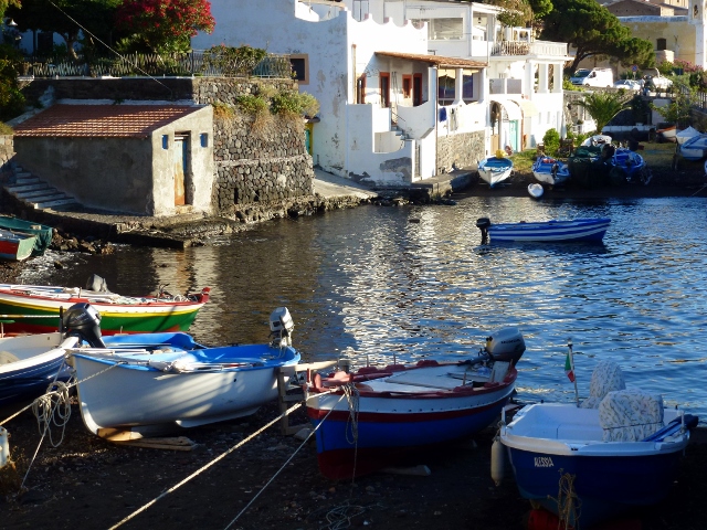 Morning scene at Santa Marina Salina