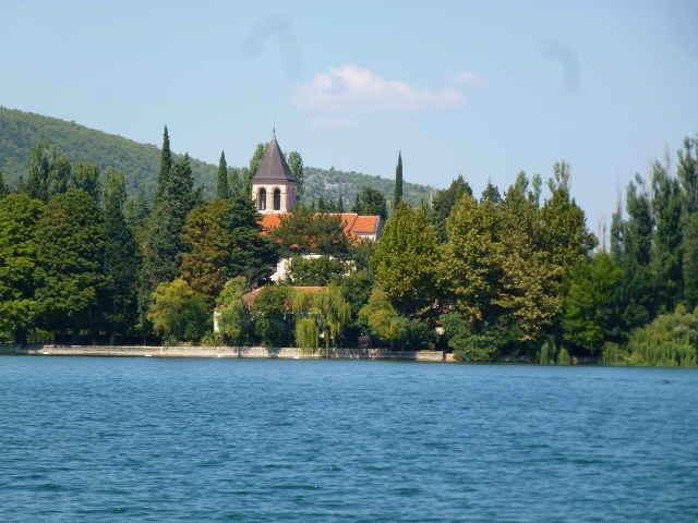 The monastery of St Francis, Visovac