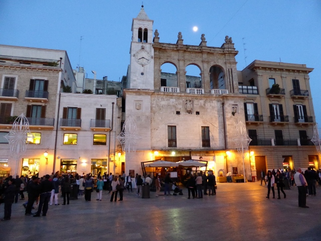 The Main Piazza in Centro Storico, Bari