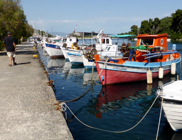 Fishing boats in Paxos