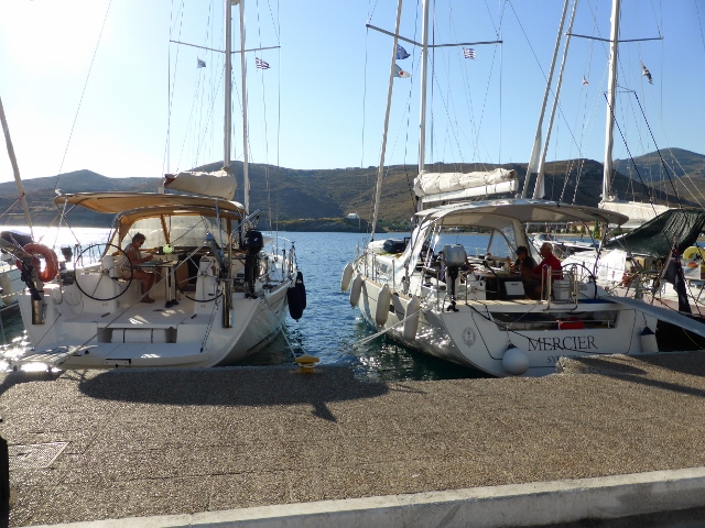 RSYS Yachts Howzat and Mercier on Kea Island Greece