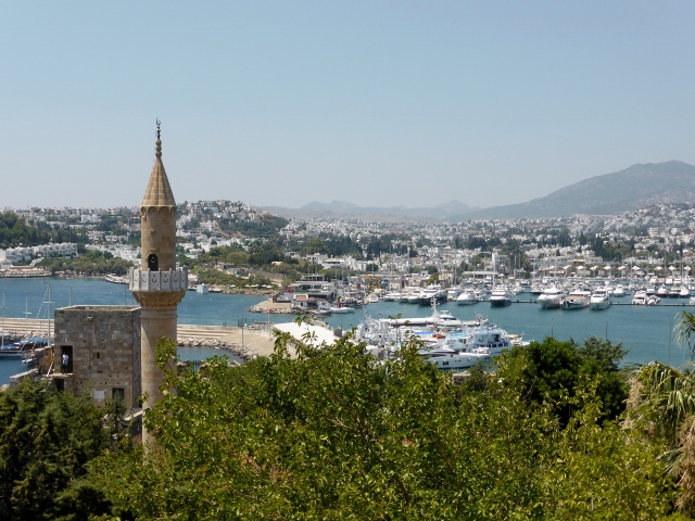  Bodrum Bay from the bastion.