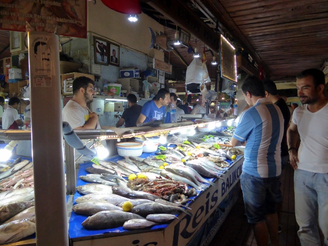 Fethiye fish market deliberations