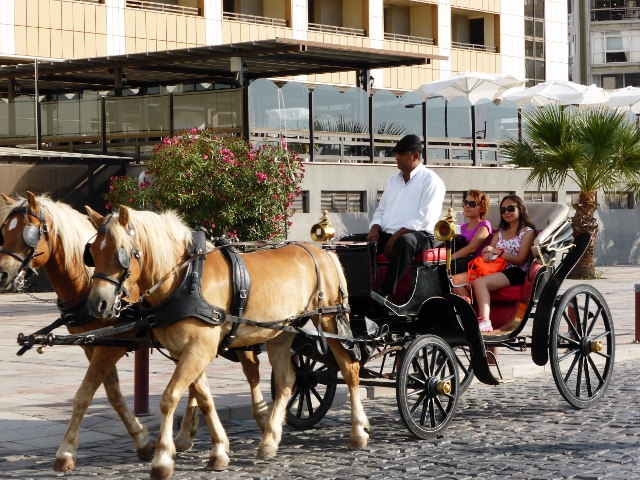 Horse and carriage in Izmir