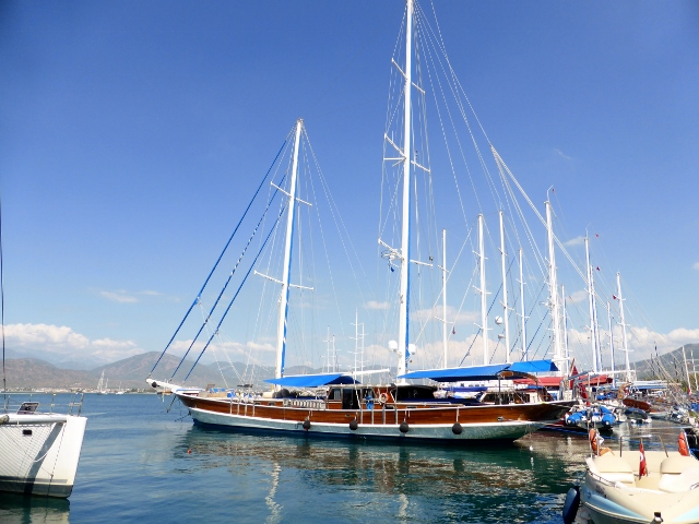 Gulet, Fethiye marina