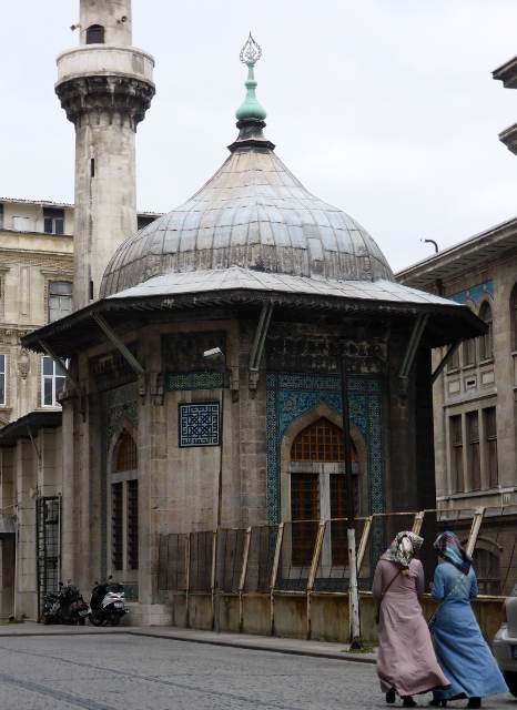 Visiting old and new mosques