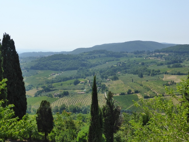 Tuscan hillsides