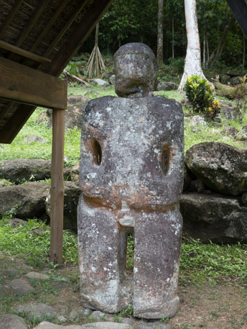 Tiki, Tohua Pehekua, Hiva Oa, Marquesas Islands, French Polynesia